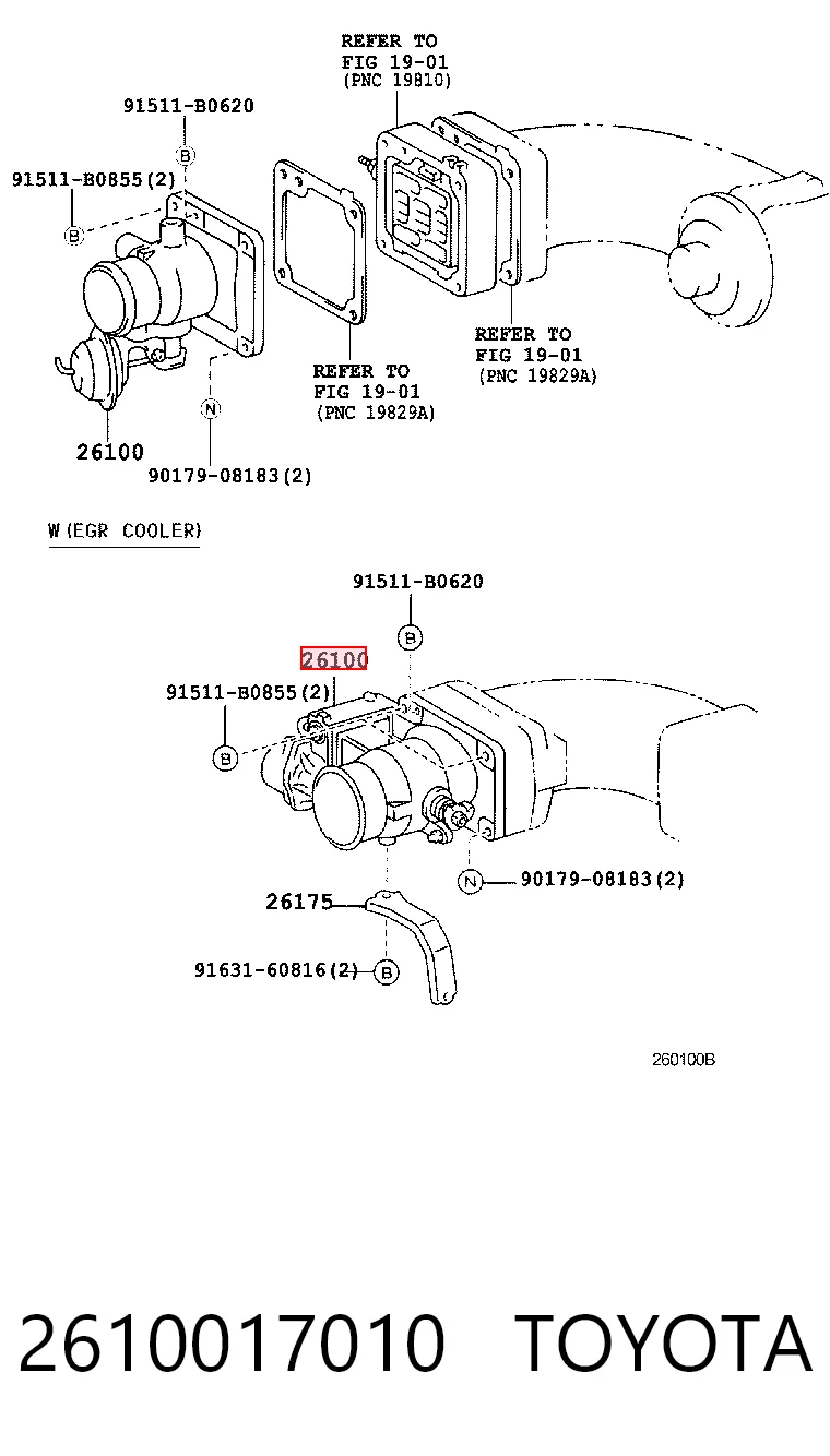 2610017010 Toyota
