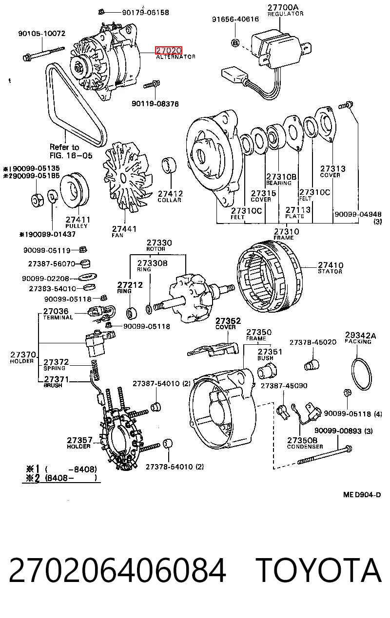 270206406084 Toyota