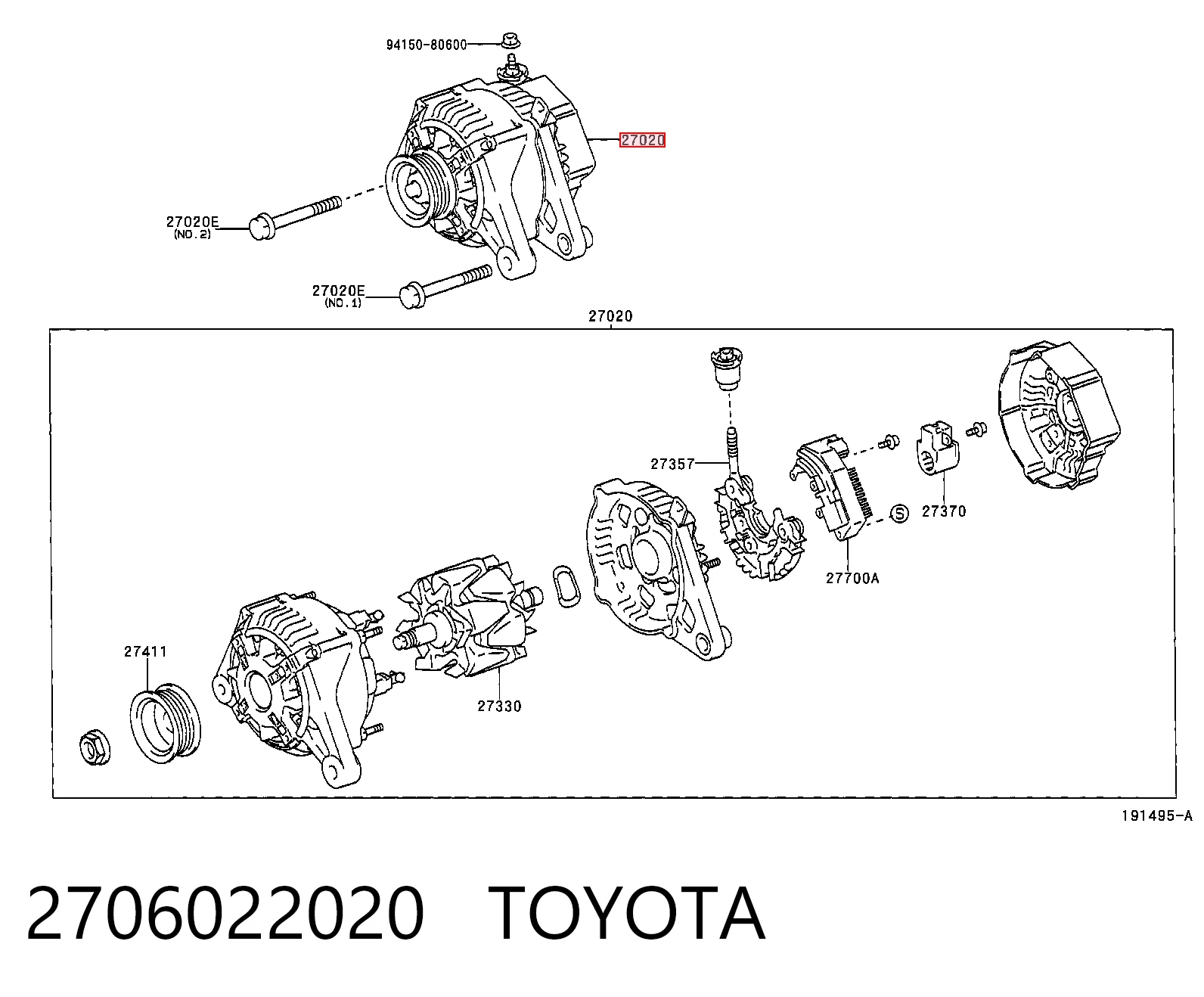 2706022020 Toyota