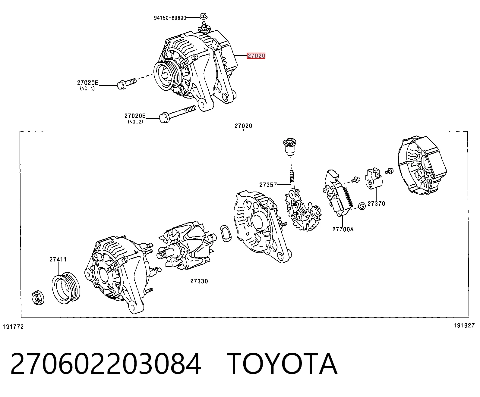 270602203084 Toyota