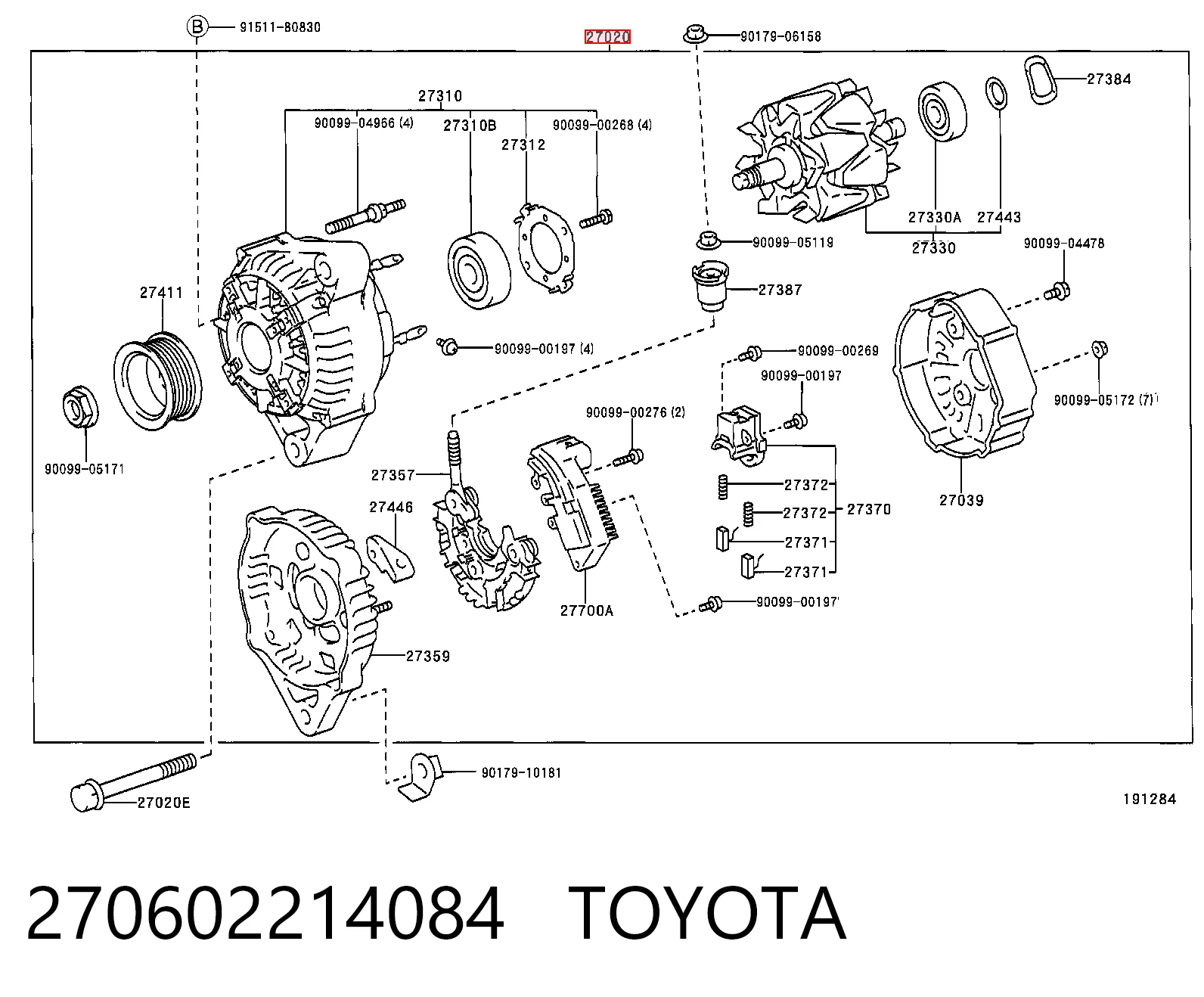 270602214084 Toyota