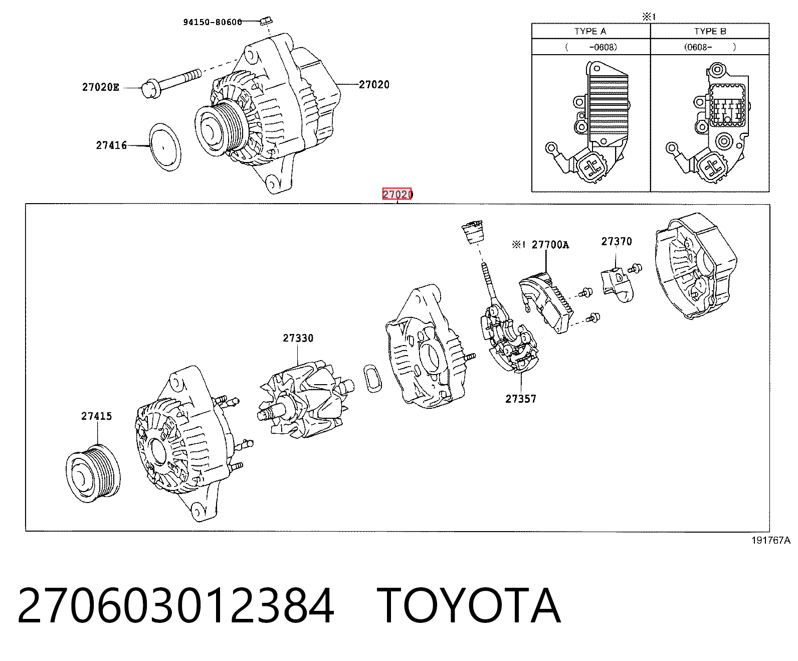 270603012384 Toyota