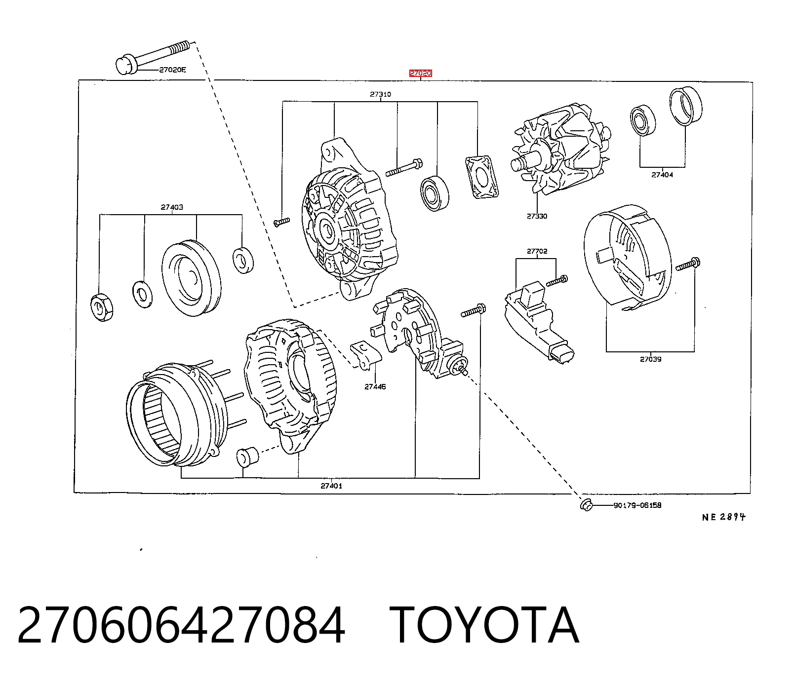 270606427084 Toyota