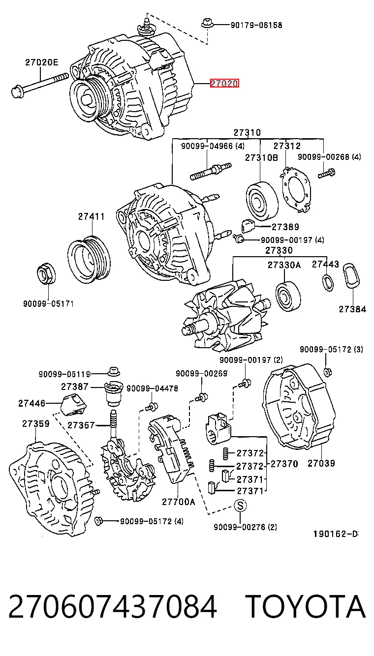 270607437084 Toyota