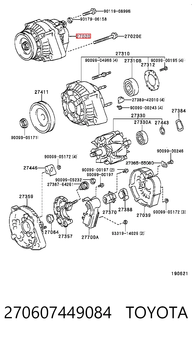 270607449084 Toyota