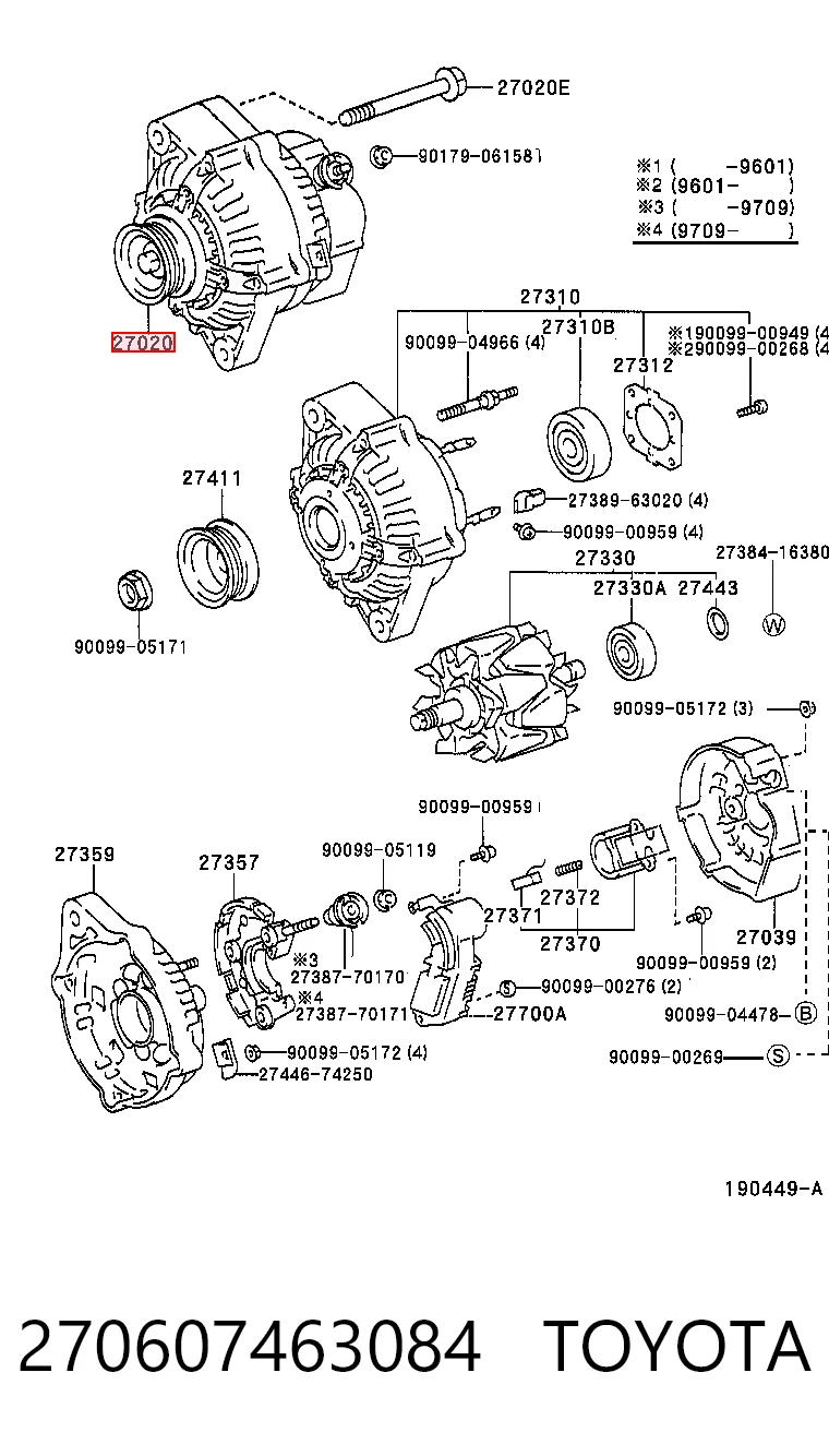 270607463084 Toyota