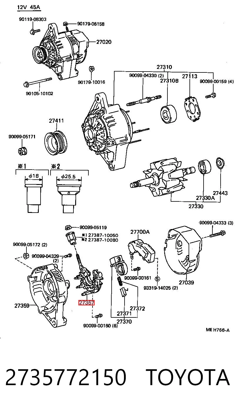 Puente de diodos, alternador 1142869 Caterpillar