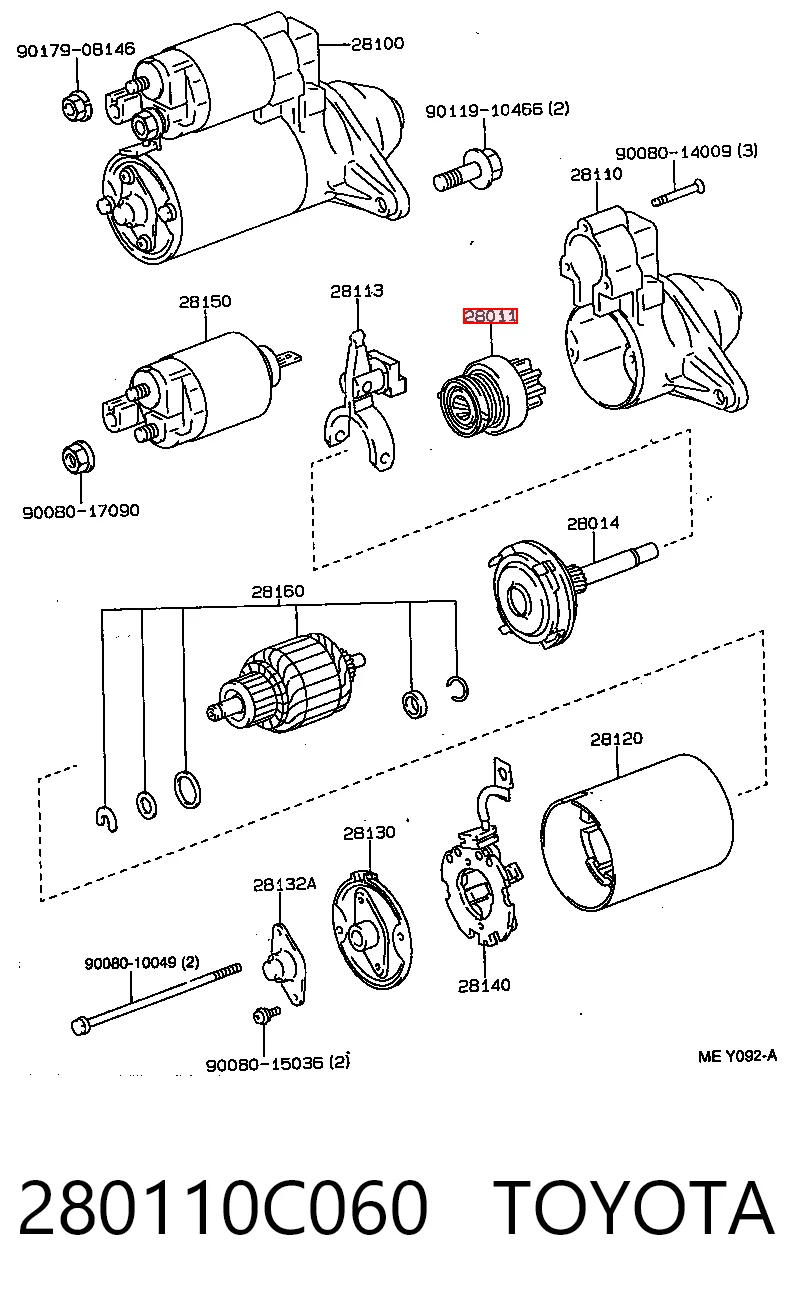 71390954 Profit Bendix motor de arranque