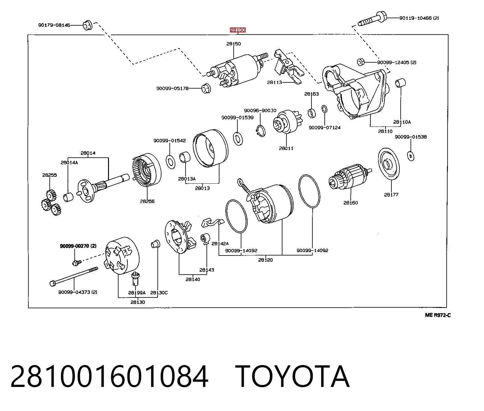 Comprar Motor de arranque Toyota Corolla  E9
