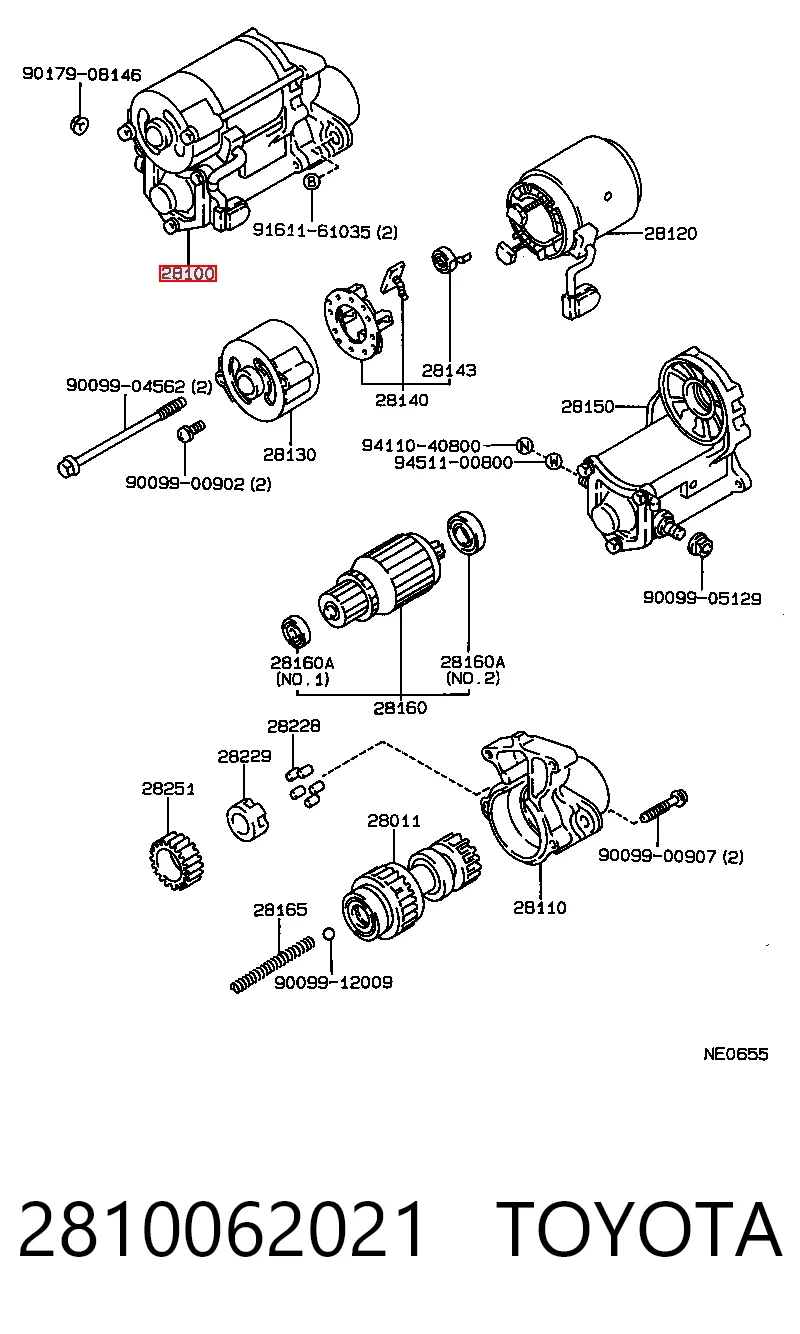 Comprar Motor de arranque Toyota Celica  T16