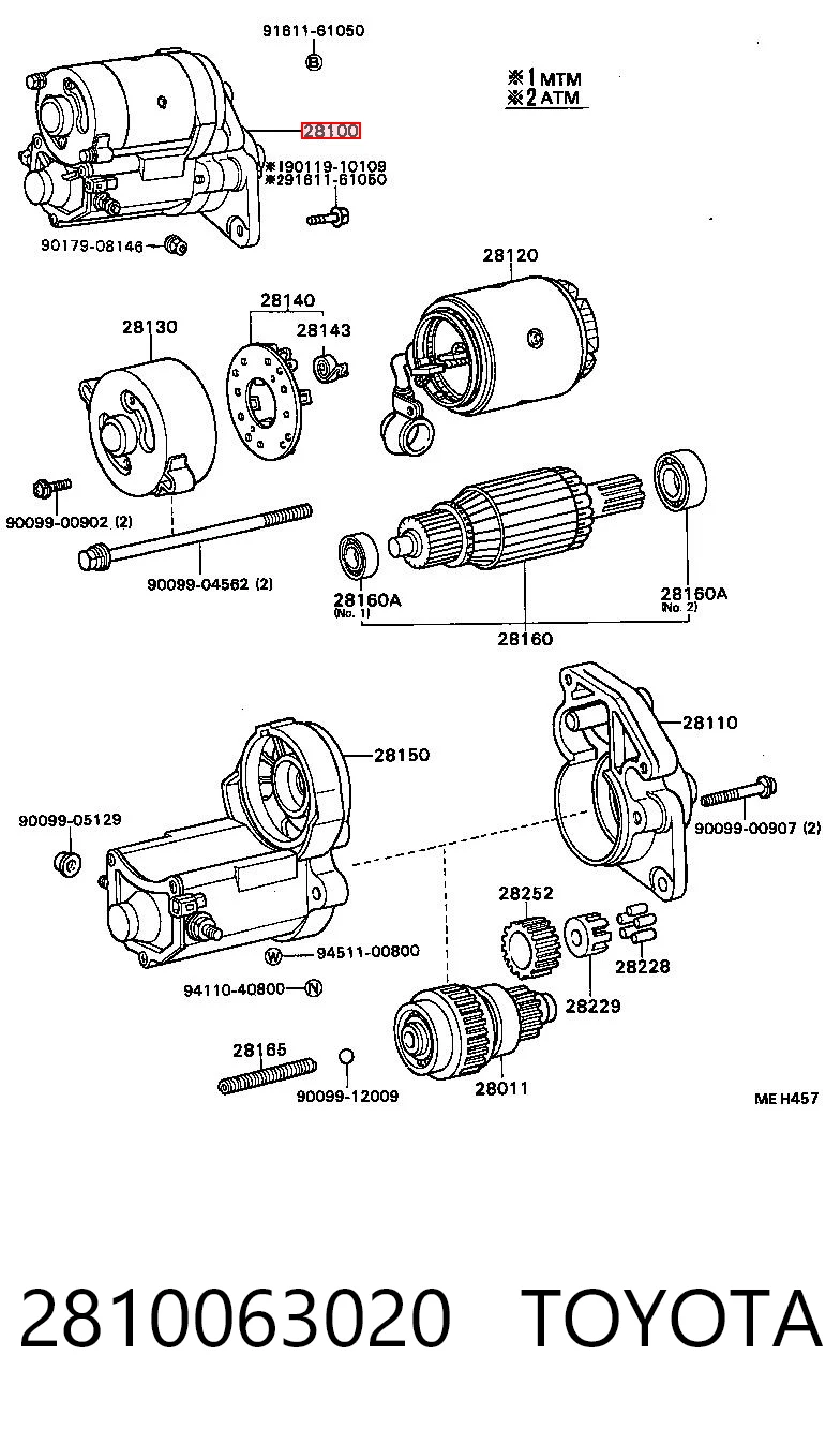 2810063020 Toyota