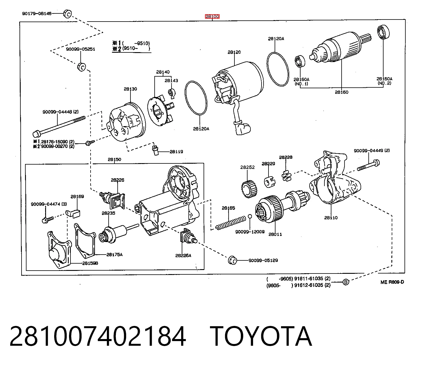 Comprar Motor de arranque Toyota Celica  T16 a bajo precio