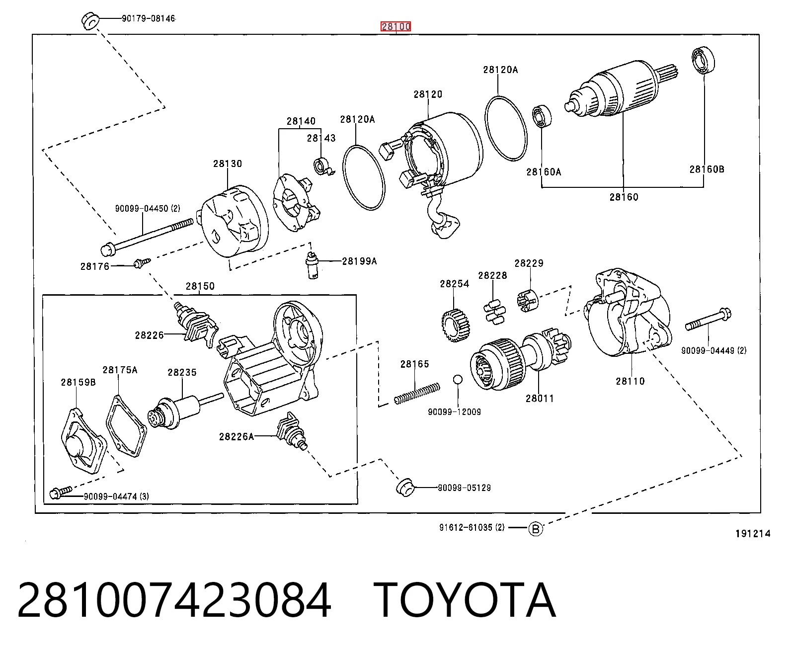 281007423084 Toyota
