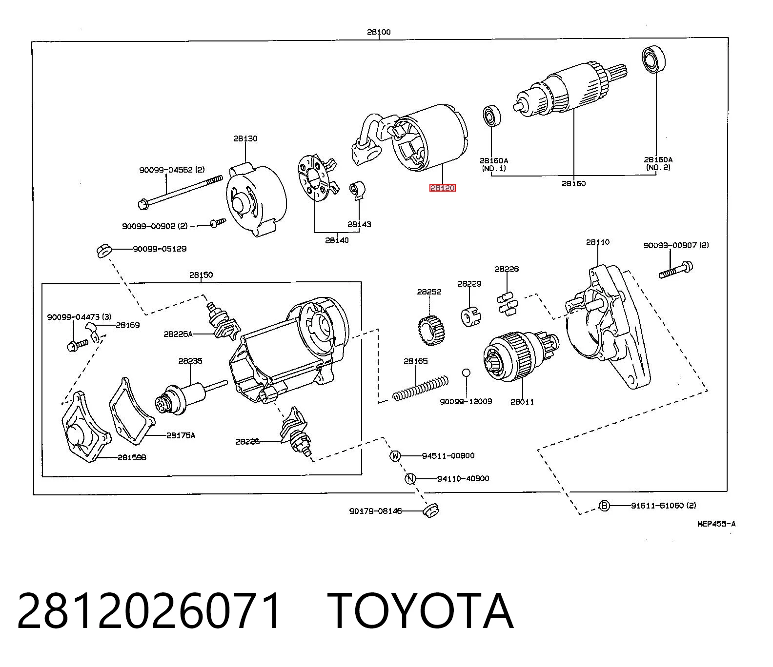 2812026071 Toyota