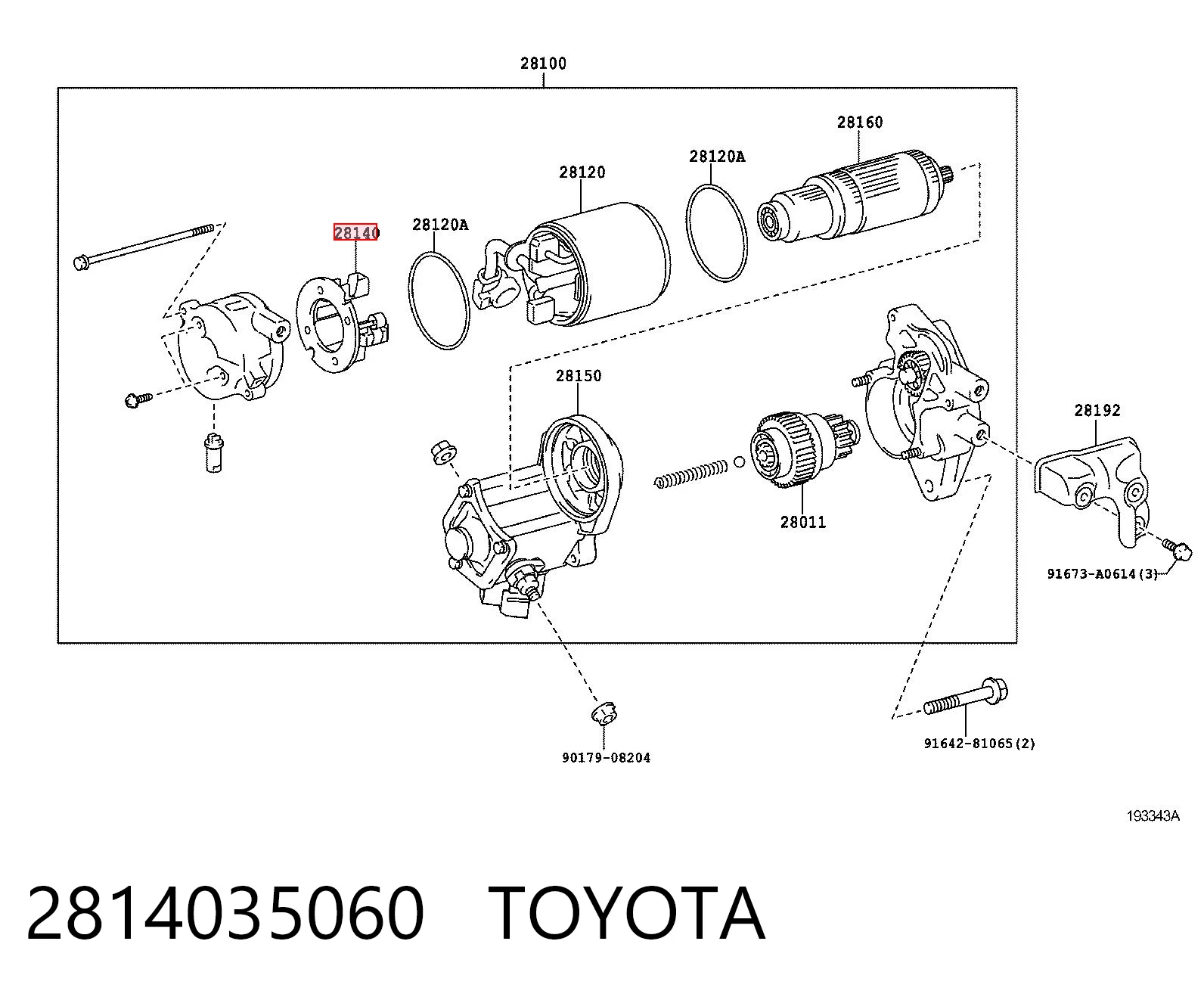 2814035060 Toyota