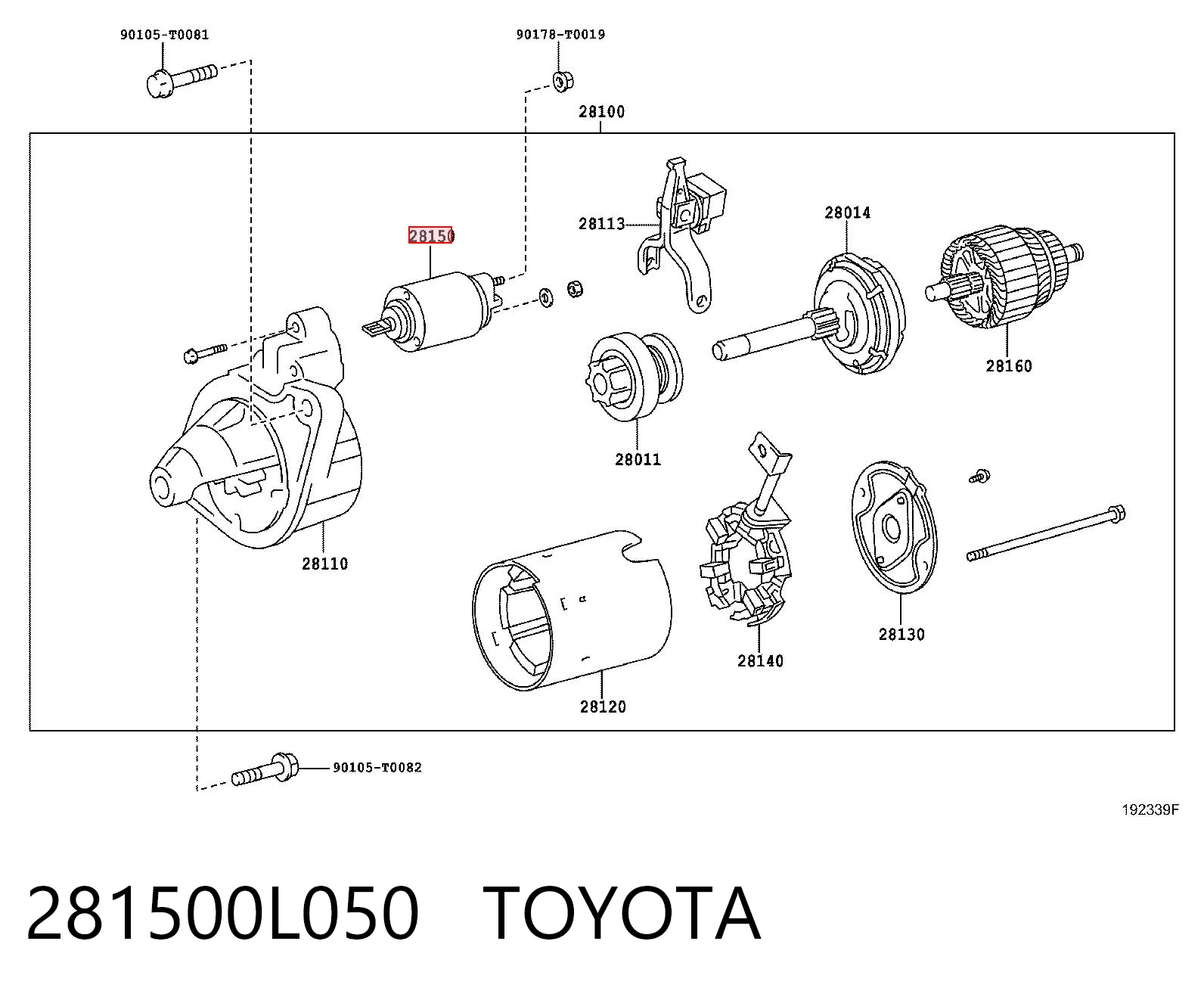 281500L050 Toyota