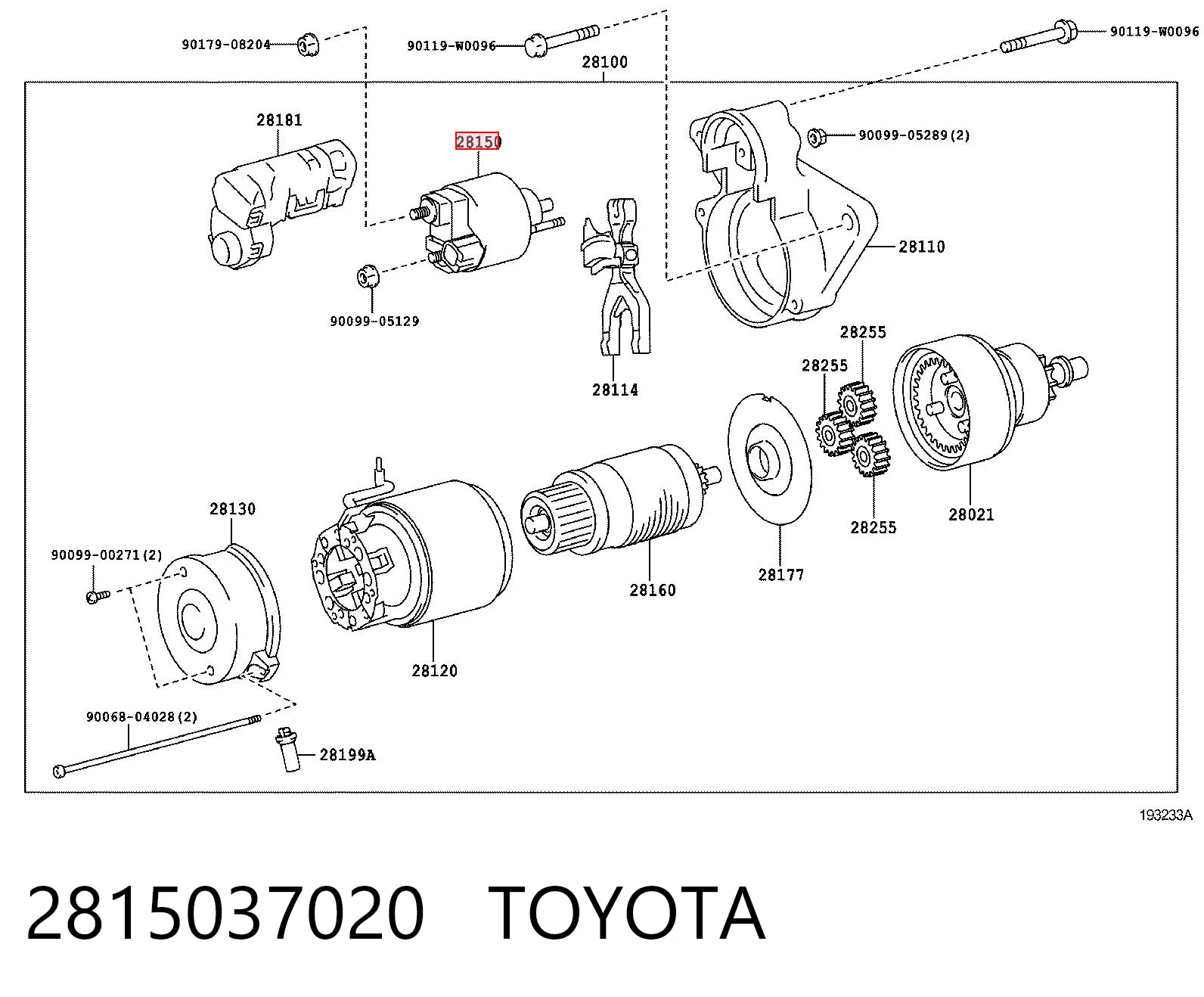 2815037020 Toyota