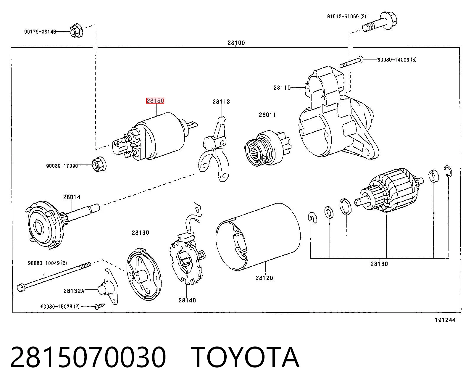 2815070030 Toyota