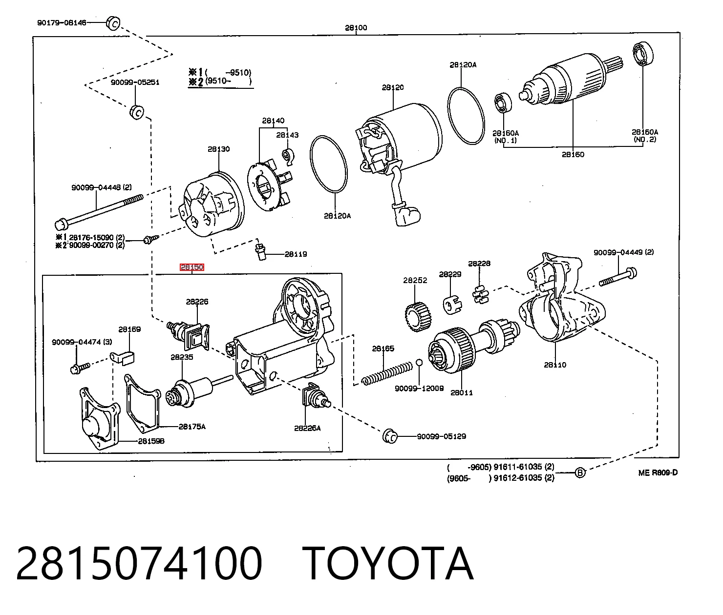 2815074100 Toyota