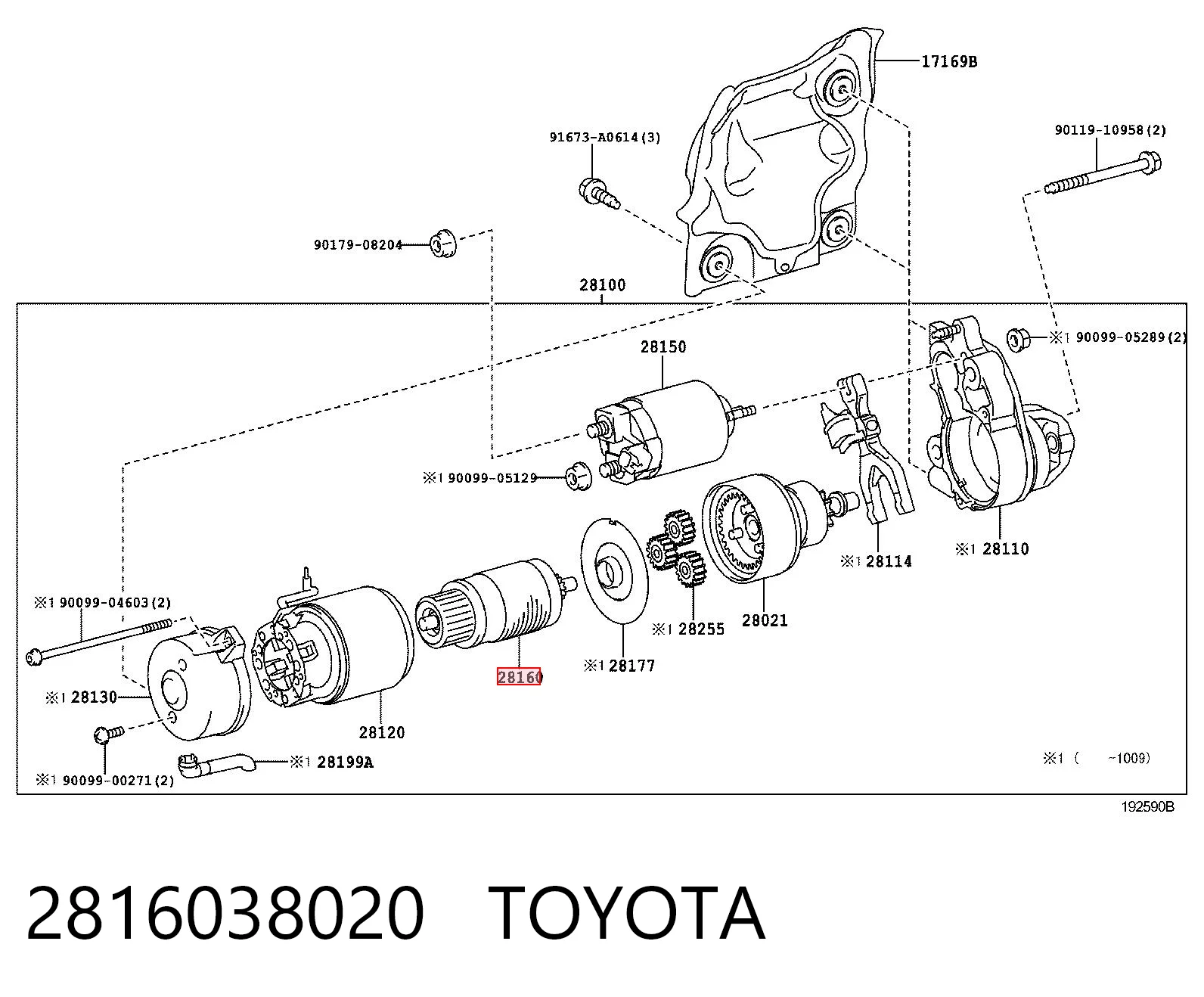2816038020 Toyota