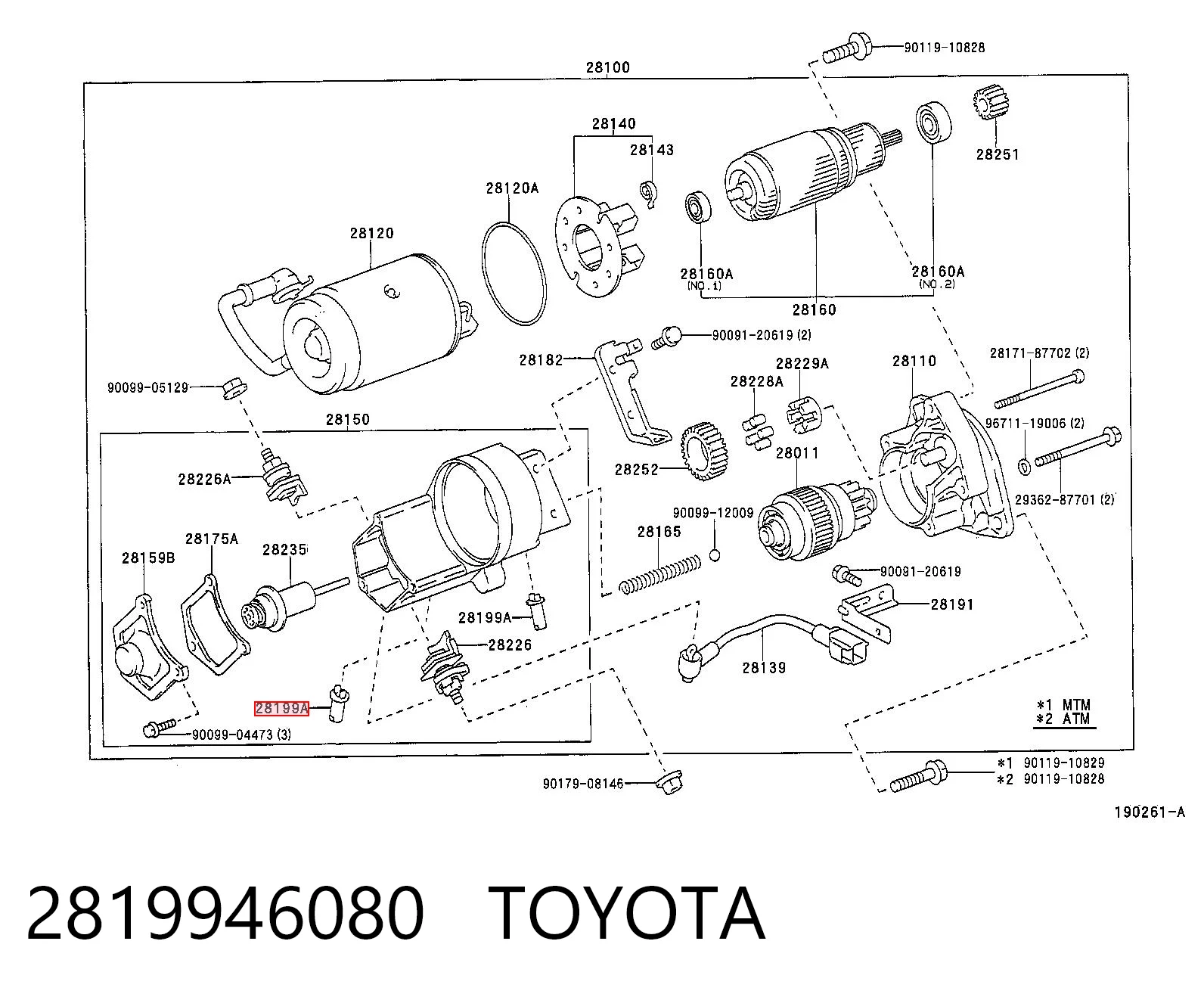 2819946080 Toyota