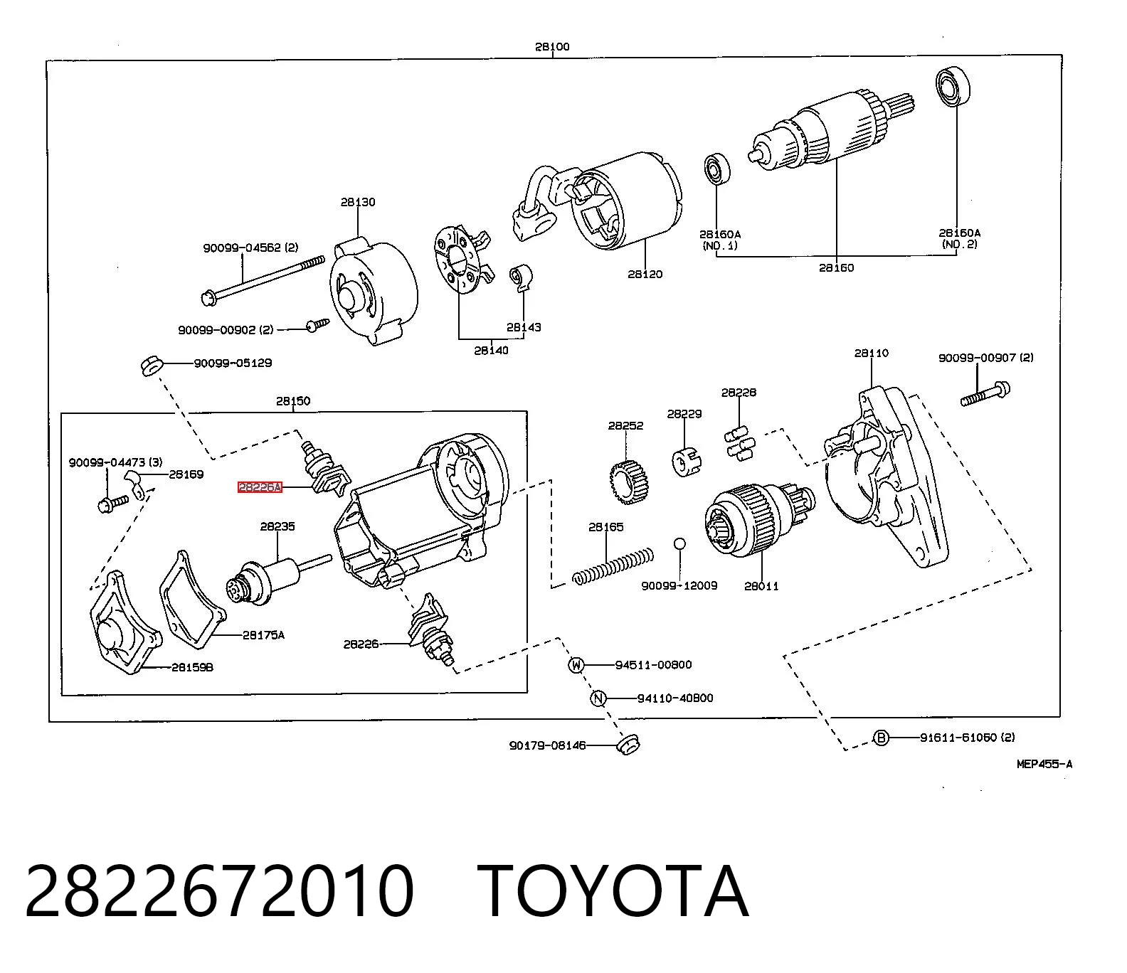 2822672010 Toyota