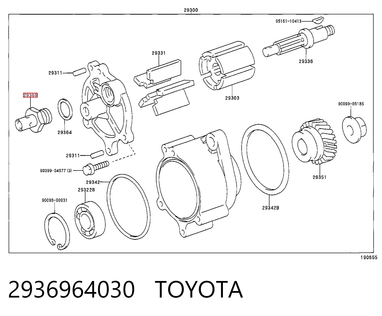 2936964030 Toyota