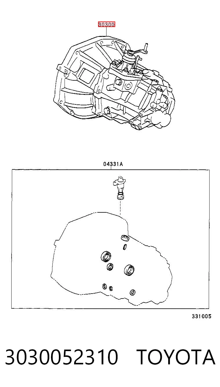 Transimisión manual Toyota Yaris  (1999-2005)