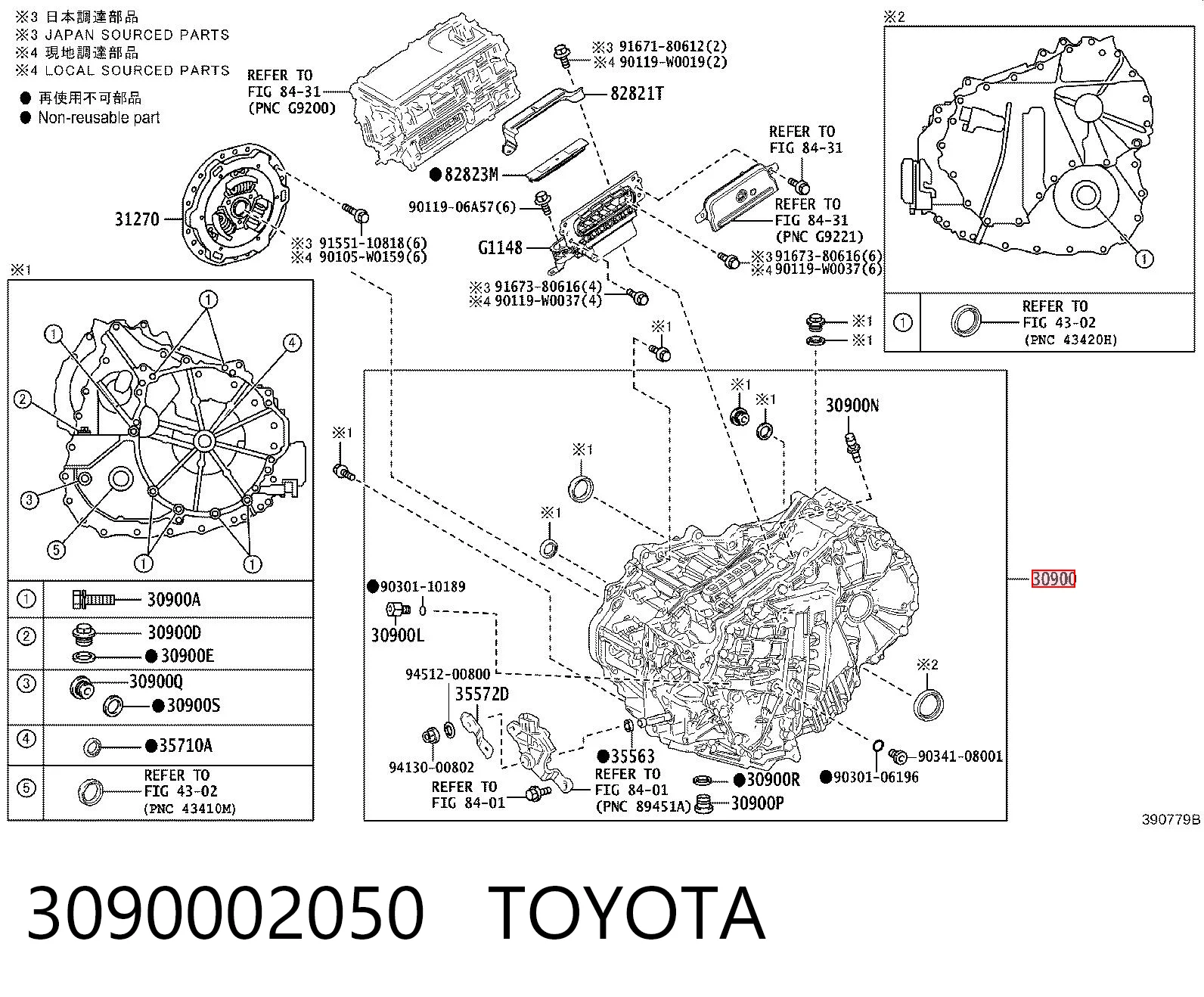 3090002050 Toyota