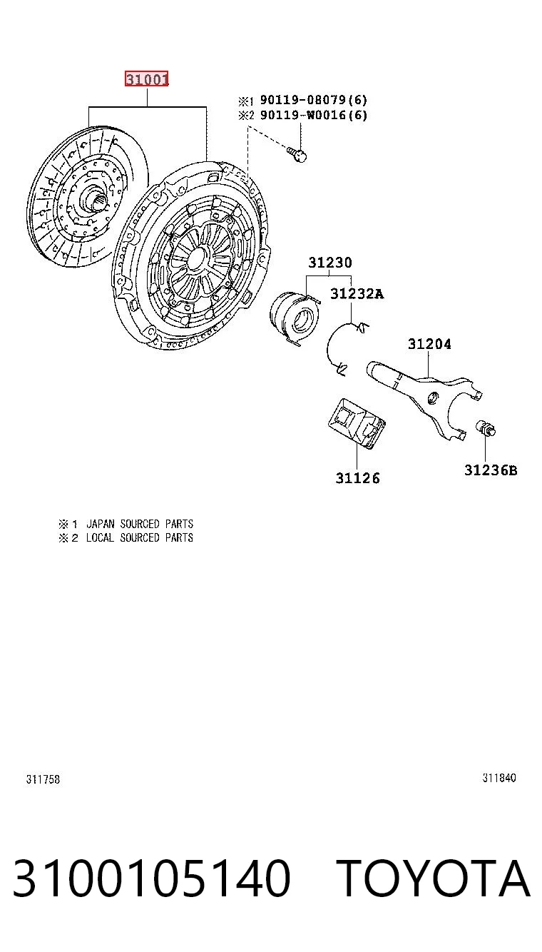 600032000 INA Embrague motor