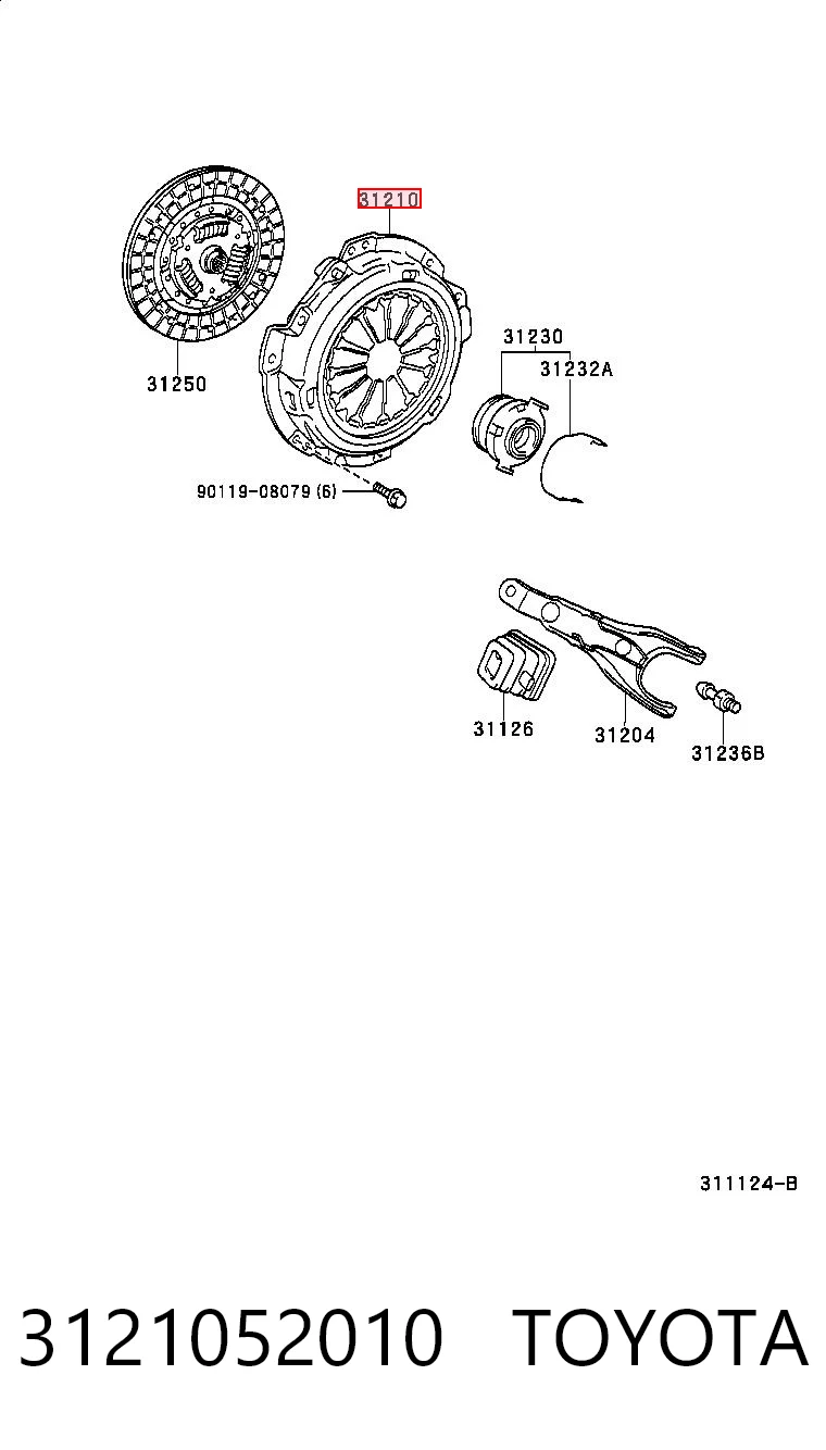 Plato de presión de embrague Daihatsu Terios  desde 59,58 €