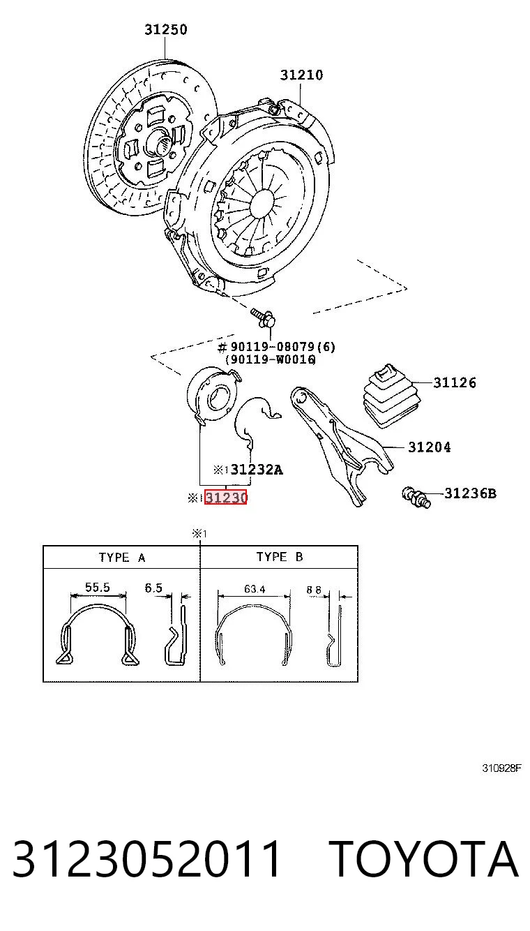 3123052011 Toyota