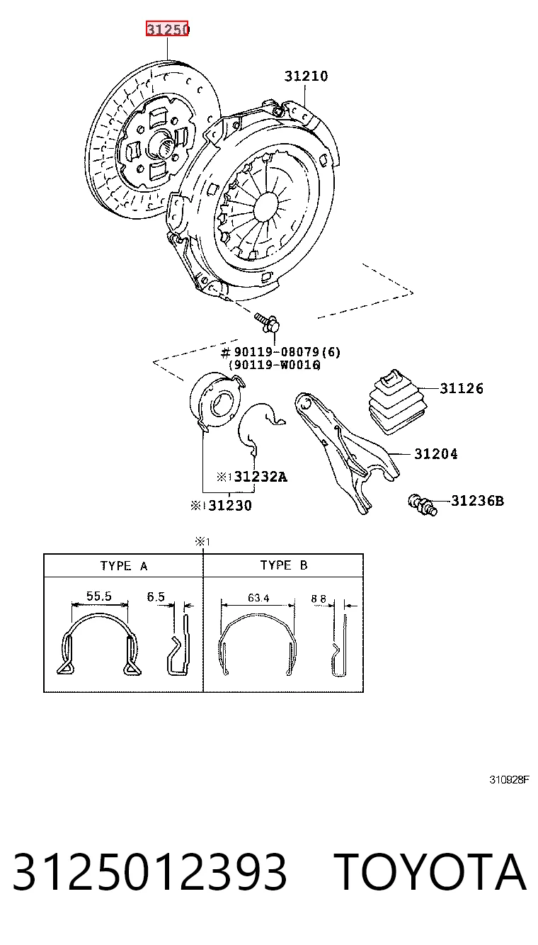 3125012393 Toyota
