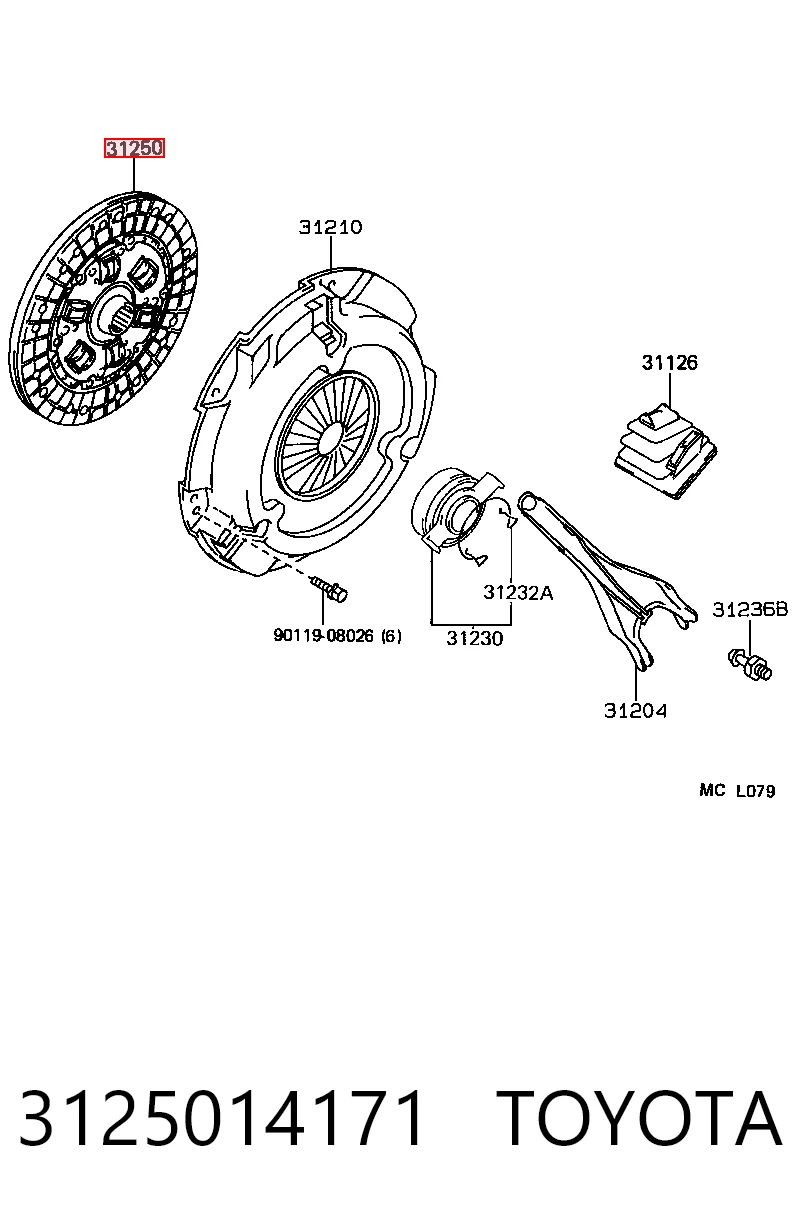 Comprar TYD085UF Exedy Disco de embrague