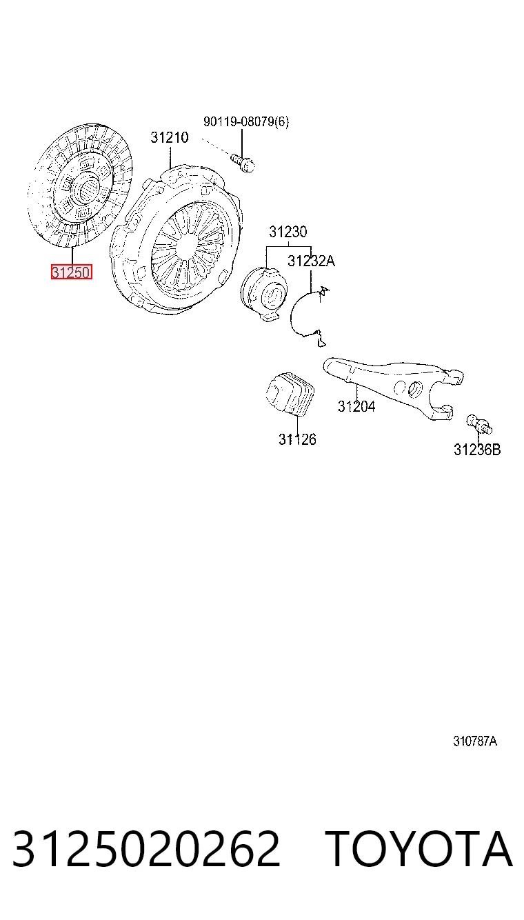 Comprar Disco de embrague Toyota Avensis Verso LCM