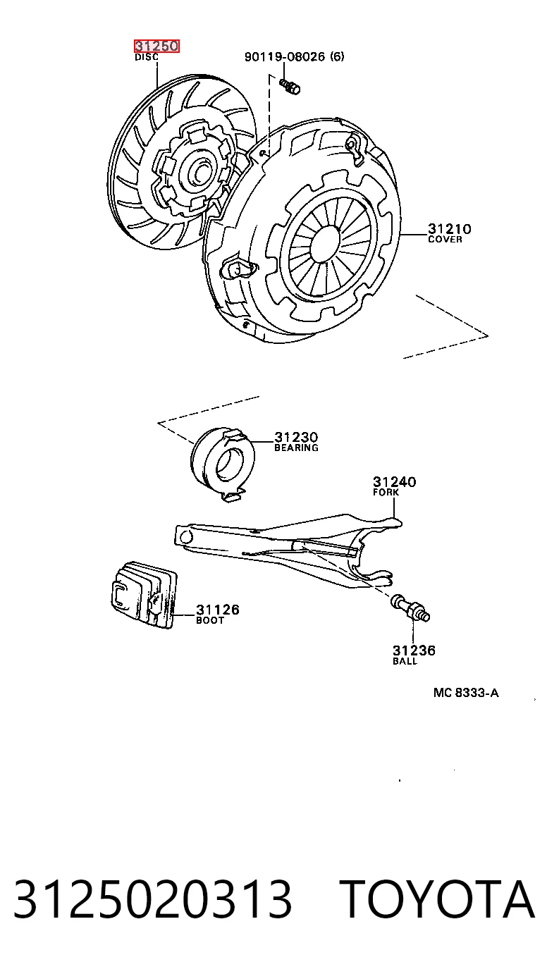 Comprar Embrague de disco Camry  V2
