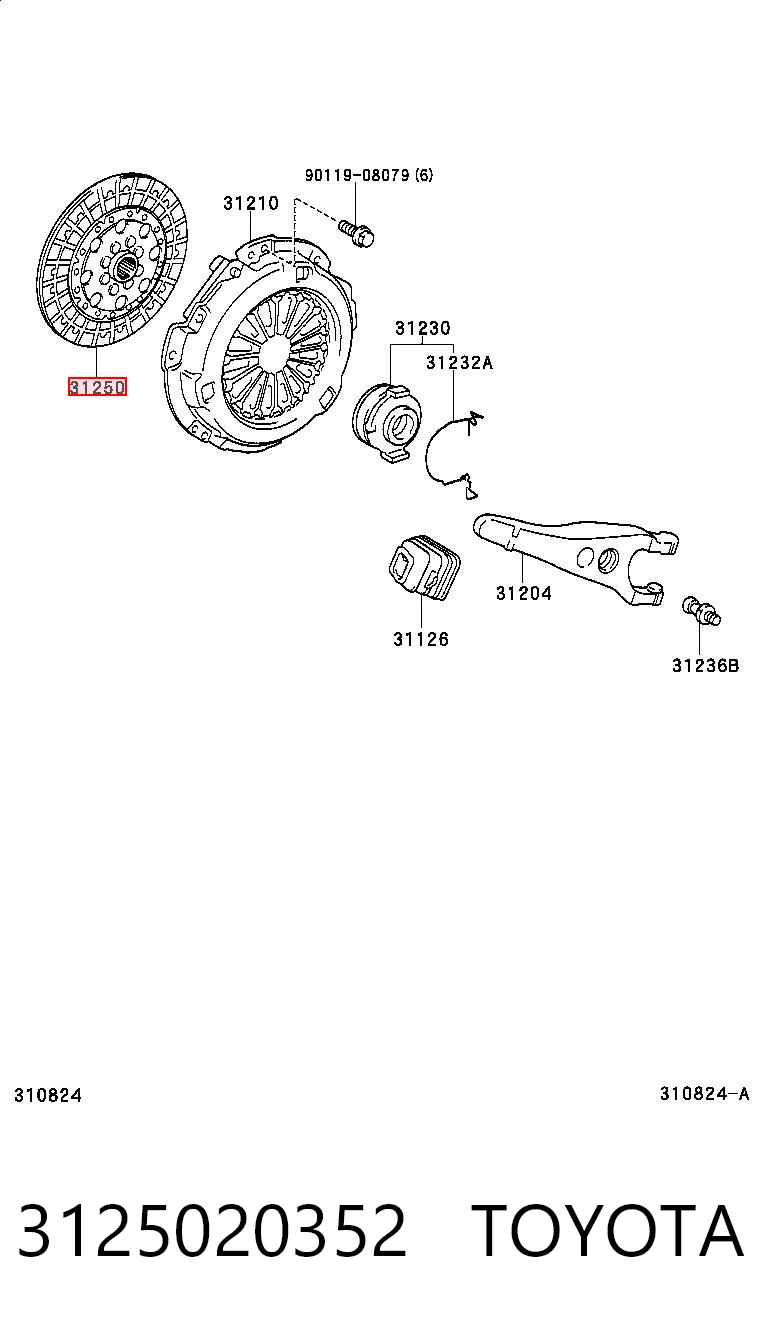3125020352 Toyota