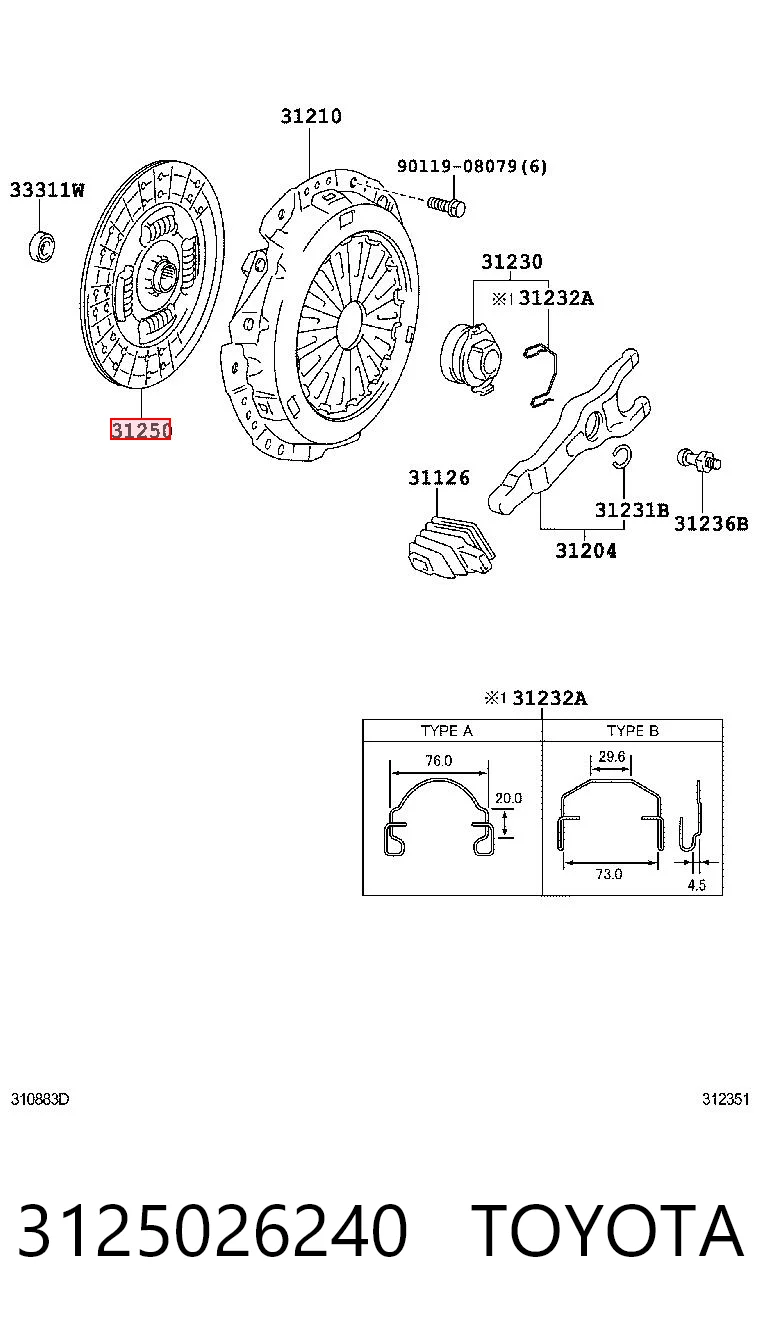 3125026240 Toyota