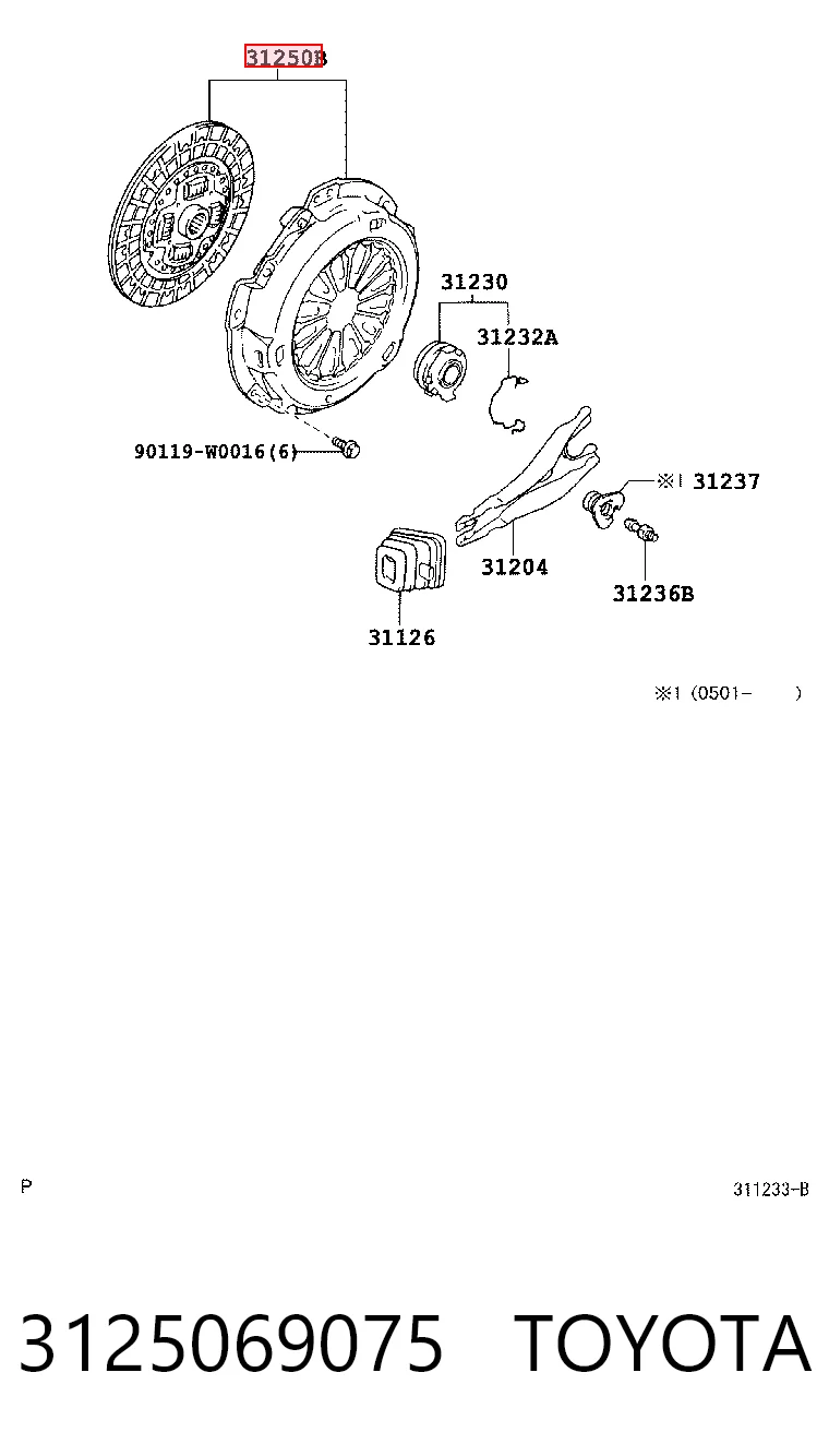 3125069075 Toyota