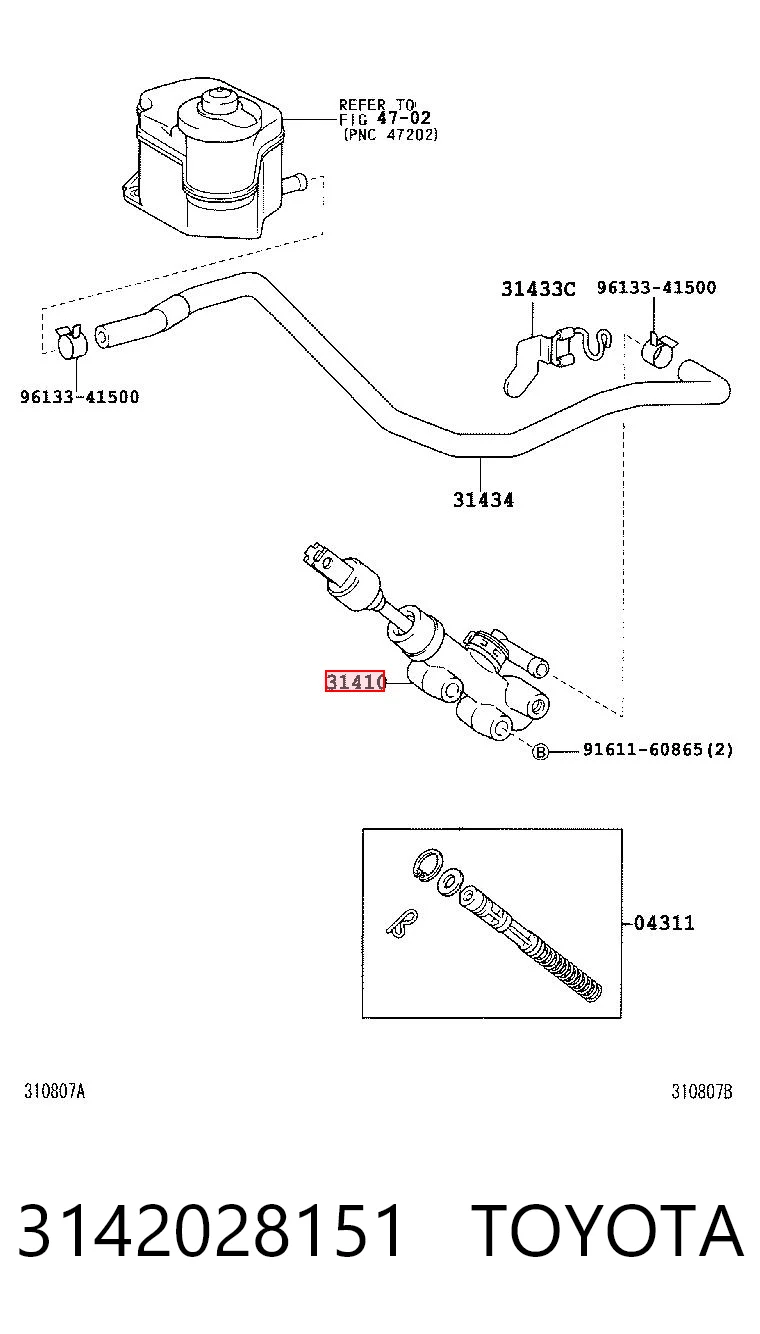 Comprar Cilindro maestro de embrague Avensis  LCM