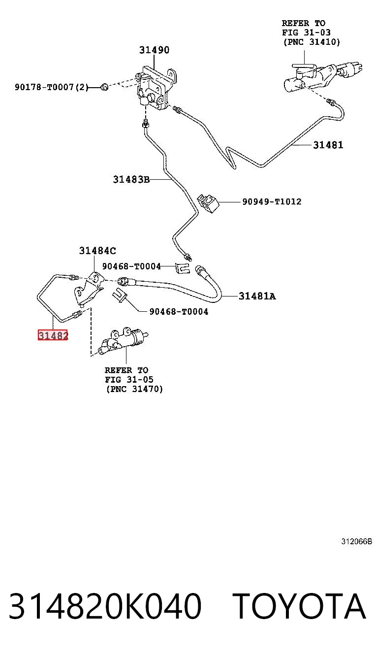 314820K040 Toyota