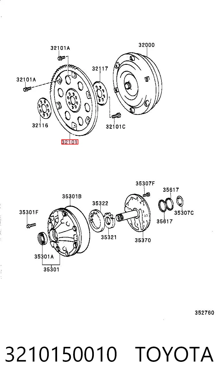 3210150010 Toyota