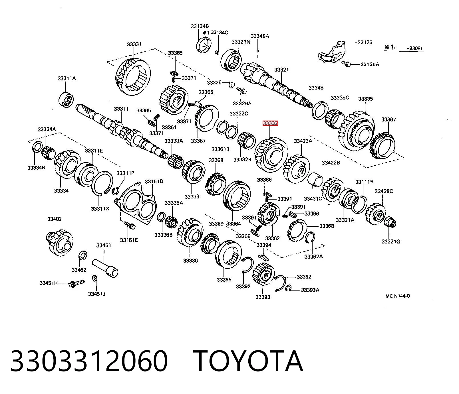 3303312060 Toyota