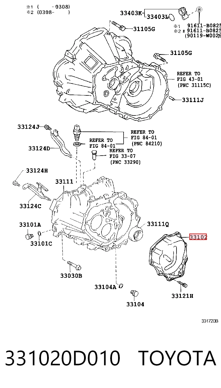 331020D010 Toyota