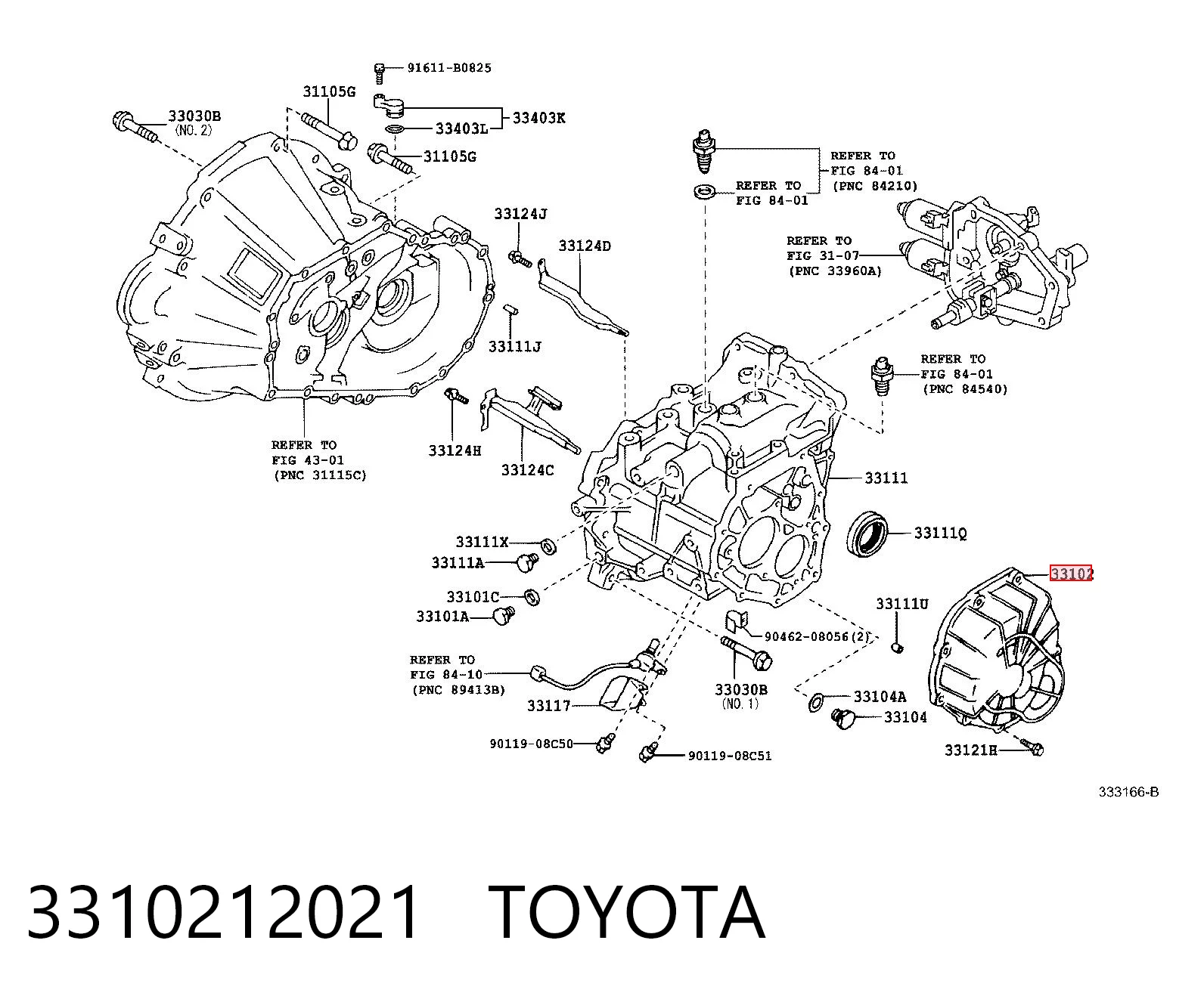 3310212021 Toyota