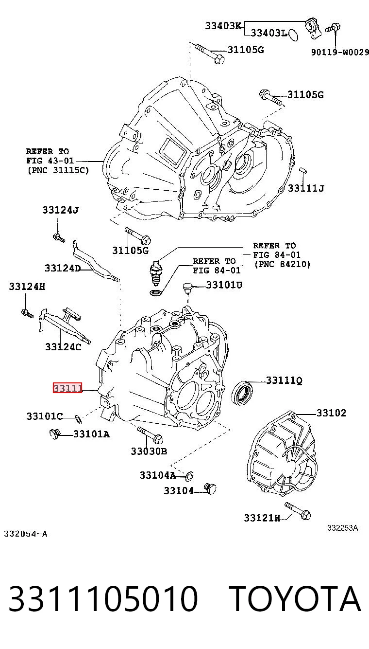 3311105010 Toyota
