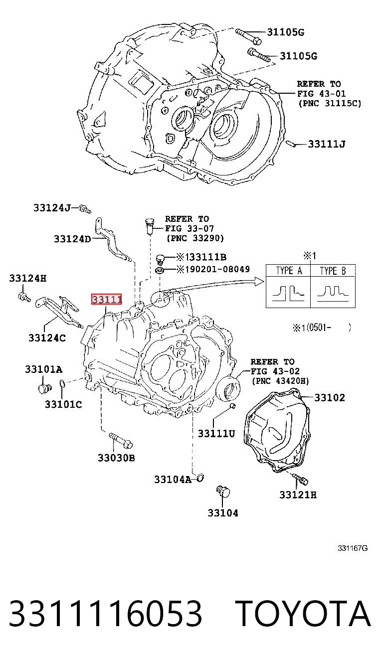 3311116053 Toyota