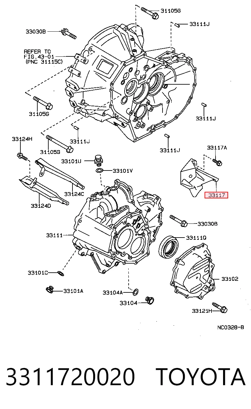 3311720020 Toyota