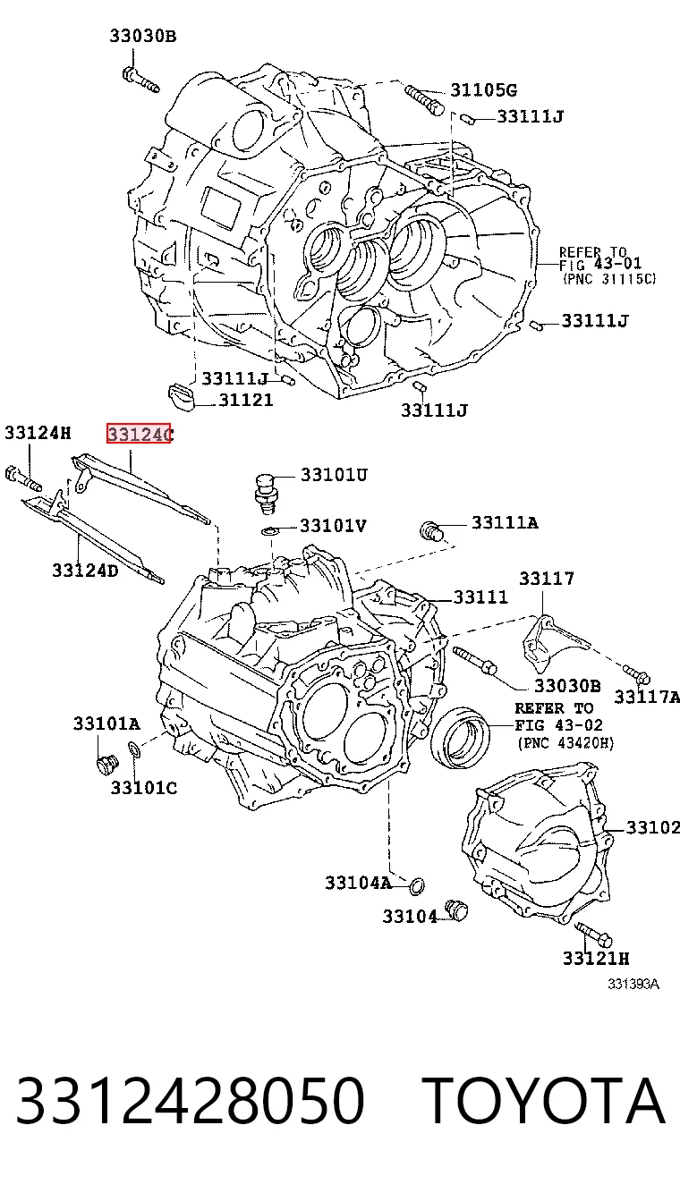 3312428050 Toyota