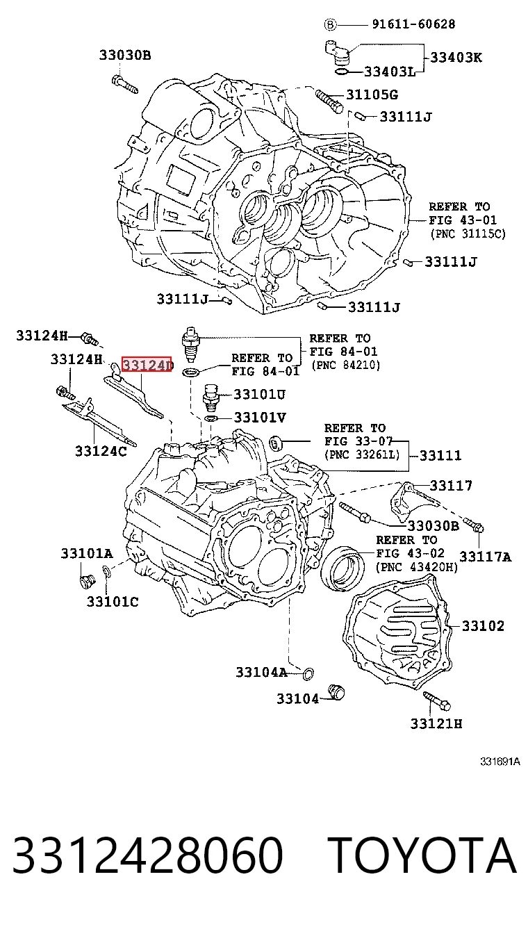 3312428060 Toyota